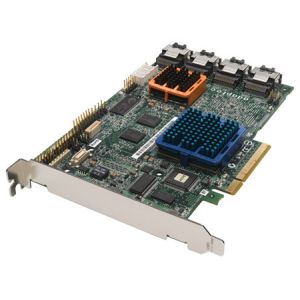 Adaptec 2252900-R 16-Port PCI Express x8 SATA/SAS RAID Controller Card with Complete Kits and 256MB Cache with Battery