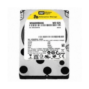 WD S25 WD6000BKHG 600GB 10K RPM SAS 6Gb/s 32MB Cache 2.5Inch Dell OEM HDD