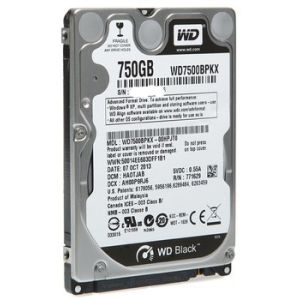 WD BLACK WD7500BPKX 750GB SATA 6Gb/s 7.2K 2.5inch Hard Drive