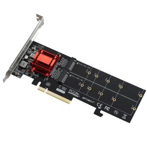 HPE P24041-001 Dual-Port DL385 Gen10 Plus 12GB NVMe Adapter