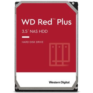 WD Red Plus WD120EFBX 12TB 7200RPM SATA 6.0Gbps 256MB Cache 3.5inch HDD