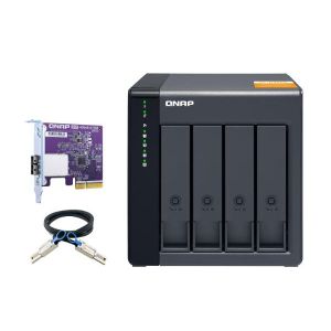 QNAP TL-D400S-US High-performance Desktop SATA 6Gbps JBOD Storage Enclosure, 4-Bay Expansion Unit