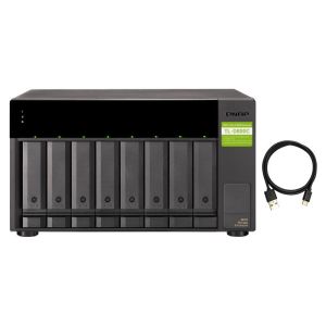 QNAP TL-D800C-US USB 3.2 Gen 2 Type-C High-capacity JBOD Storage Enclosure