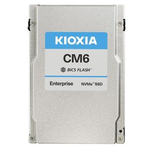 Kioxia SDFHQ83DAB01T 6.4TB PCIe 4.0 NVMe 1.4 2.5-inch U.2 15mm Mixed Use TLC SSD