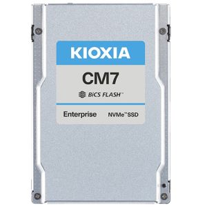 KIOXIA KCMYXVUG6T40 6.4TB NVMe PCIe Gen5 15mm U3 CM7-V SIE 3Dwpd Ssd