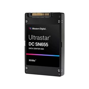 WD WUS5EA176ESP7E1 Ultrastar DC SN655 7.68TB PCIe Gen4, NVMe 1.4b U.3 15mm SE SSD