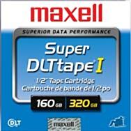Maxell 183700 SDLT1 160GB/320GB Backup Tape