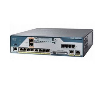  Cisco 1800 8-Port 8 x 10/100 Fast Ethernet Rack-Mountable Integrated Services Router