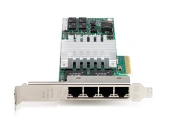 HP NC364T PCI Express Quad Port Gigabit Server Adapter-Network adapter-PCI Express