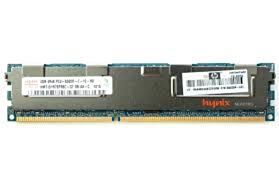 HP 4GB DDR3-1066MHz PC3-8500 ECC Registered CL7 240-Pin DIMM Quad Rank Memory Module