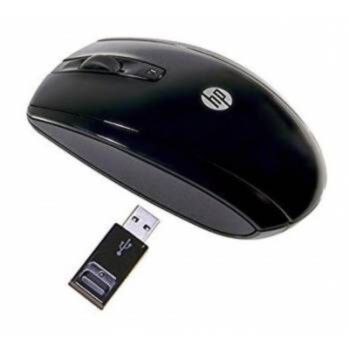 HP Wireless Black USB Optical Mouse and USB Receiver Kit