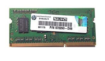 HP 572293-D88 SODIMM 2GB PC3-10600 CL9 DPC