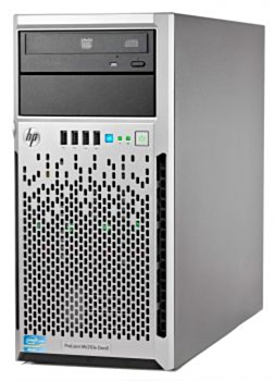 HP ProLiant ML310e Gen8 v2-Server-tower-4U-1-way-RAM 0 MB-SATA-hot-swap 2.5