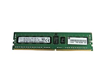 HP 752368-581 8Gb 1 X 8Gb 2133Mzh Pc417000 Cas15 Ecc Registered Single Rank Ddr4 Sdram 288Pin