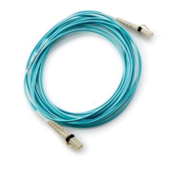HPE AJ839A fibre optic cable 50 m LC Blue