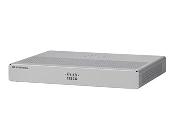Cisco C1111-4PWE Integrated Services Router with 4-Gigabit Ethernet (GbE) Dual Ports, GE WAN Router with 802.11ac -E Wi-Fi, 1-Year Limited Hardware Warranty