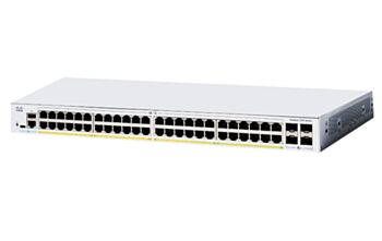 Cisco Catalyst 1200-48T-4G Smart Switch, 48 Port GE, 4x1GE SFP, Limited Lifetime Protection (C1200-48T-4G)