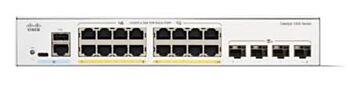 Cisco Catalyst 1300-16T-2G Managed Switch, 16 Port GE, 2x1GE SFP, Limited Lifetime Protection (C1300-16T-2G)