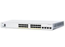 Cisco Catalyst 1300-24P-4X Managed Switch, 24 Port GE, PoE, 4x10GE SFP+, Limited 