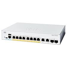 Cisco Catalyst 1300-8FP-2G Managed Switch, 8 Port GE, Full PoE, 2x1GE Combo, Limited Lifetime Protection (C1300-8FP-2G)
