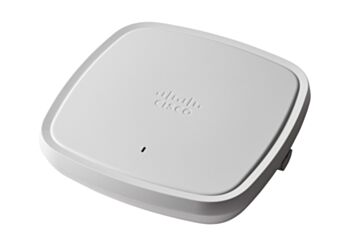 Cisco Catalyst 9120AXI-EWC-E Wireless Access Point, Wi-Fi 6, 4x4 Dual 5GHz Radio, MU-MIMO, CleanAir with RF ASIC, Embedded Wireless Controller (EWC), PoE, internal antenna (C9120AXI-EWC-E)