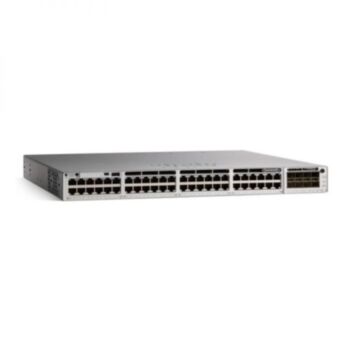 Cisco Catalyst C9300-48P-E network switch Managed L2/L3 Gigabit Ethernet (10/100/1000) Grey Power over Ethernet (PoE)