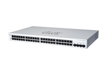Cisco Business 220 Series CBS220-48T-4X - Switch - smart - 48 x 10/100/1000 + 4 x 10 Gigabit SFP+ (uplink) - rack-mountable