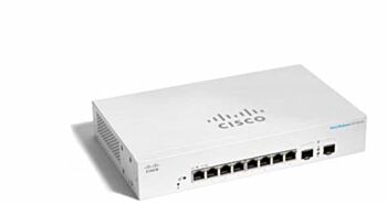 Cisco CBS220-8T-E-2G Managed L2 Gigabit Ethernet 1U White