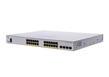Cisco Managed L3 Gigabit Ethernet Power over Ethernet (PoE) 1U Grey