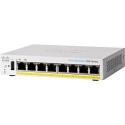 Cisco Business 250 Series CBS250-8PP-D - Switch - L3 - smart - 8 x 10/100/1000 (PoE+) - desktop - PoE+ (45 W)