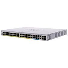 Cisco CBS350-48NGP-4X network switch Managed L3 Gigabit Ethernet Silver