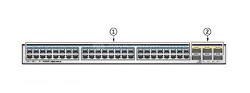 Huawei CE6850-48T6Q-HI Switch(48-Port 10GE RJ45,6-Port 40GE QSFP+,2*AC Power Module,2*FAN Box,Port-side Exhaust)