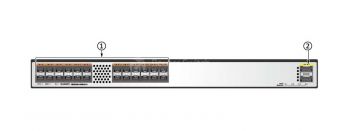 Huawei CE6850U-24S2Q-HI Switch(24-Port 10GE SFP+,support 2/4/8G FC,2-Port 40GE QSFP+,2*FAN Box,Port-side Exhaust,Without Power Module)