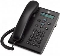 Cisco 3905 IP phone Black Wired handset 1 lines