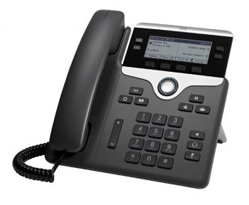 Cisco 7841 IP phone Black,Silver Wired handset LCD 4 lines