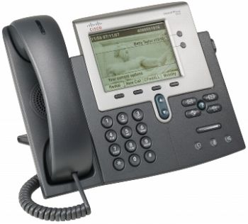 Cisco Unified IP Phone 7942G-VoIP phone-SCCP,SIP -silver, dark gray 