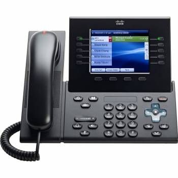 Cisco 8961 IP phone Charcoal Wired handset LCD 5 lines