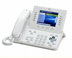 Cisco Unified IP Phone 8961 Slimline-Video phone-SIP-multiline-arctic white 