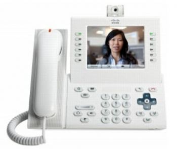Cisco 9971 IP phone White Wired handset 6 lines Wi-Fi