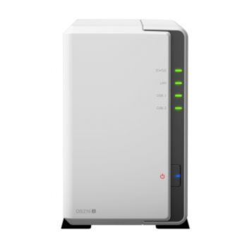 Synology DS216J NAS Desktop Ethernet LAN White storage server