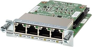  Cisco Gigabit EtherSwitch EHWIC - switch - 4 ports - Managed - plug-in module