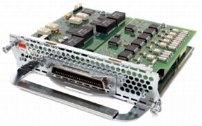 Cisco High Density VoiceFax Network Module-Voice / fax module-plug-in module 