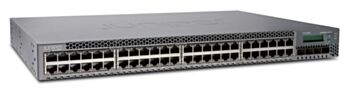 JUNIPER NETWORKS - EX 3300 48T SWITCH - 48 PORTS - STACKABLE (EX3300-48T)