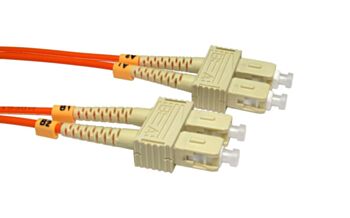 3 Mtr OM2 Fibre Optic Cable,SC to SC