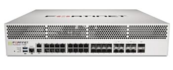 Fortinet 2x 40GE QSFP+ slots , 4x 25GE SFP28 slots, 4x 10GE SFP+ slots, 8x GE SFP slots, 18x GE RJ45 ports (including 16x ports, 2x management/HA ports) SPU NP6 and CP9 hardware accelerated, and 2 AC power supplies