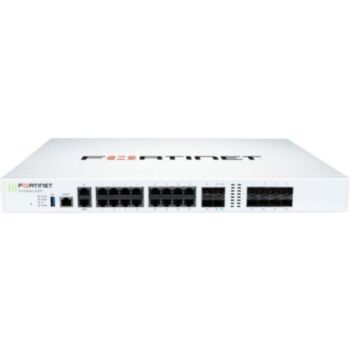 Fortinet FortiGate-400F 18 x GE RJ45 ports (including 1 x MGMT port, 1 X HA port, 16 x switch ports), 8 x GE SFP slots, 8 x 10GE SFP+ slots, SPU NP7 and CP9 hardware accelerated, dual AC power supplies