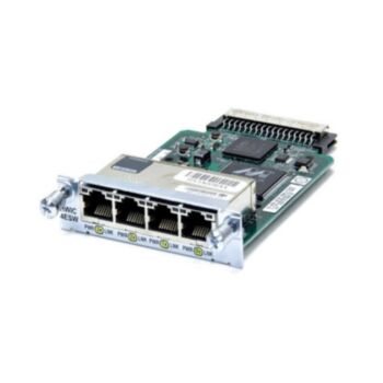 Cisco EtherSwitch HWIC - Switch - 4 Ports - Managed - Plug-In Module