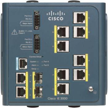 Cisco Industrial Ethernet 3000 Series - switch - 8 ports - Managed