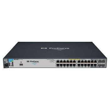 HP 2910-24G-PoE+ al Switch-4 dual-personality ports-1 RJ-45 serial console port