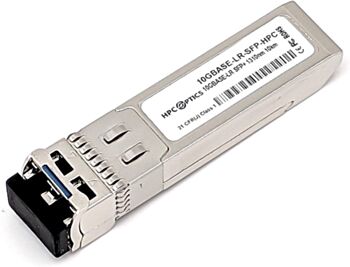 Hewlett Packard Enterprise Aruba 10G SFP+ LC LR 10km SMF network transceiver module Fiber optic 10000 Mbit/s SFP+